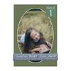 CountryArtHouse Dill Green Acid Free 28x40 Oval Picture Frame Mat with White Core Bevel Cut for 24x36 Pictures - Fits 28x40 Frame - Pack of 1 Matboard view 1