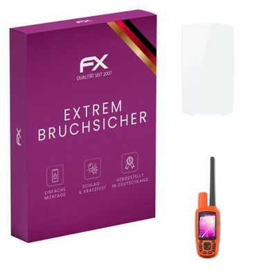 atFoliX Plastic Glass Protective Film compatible with Garmin Astro 430, 9H Hybrid-Glass FX Screen Protector