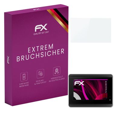 atFoliX Plastic Glass Protective Film compatible with Garmin GHC 50, 9H Hybrid-Glass FX Screen Protector