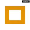 CountryArtHouse Golden Orange Acid Free 17x17 Square Picture Frame Mat with White Core Bevel Cut for 13x13 Pictures - Fits 17x17 Frame - Pack of 1 Matboard view 2