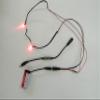 Dead Head Props Halloween costume Prop CosPlay wearable Led Eyes Glasses with micro effects controller for Masks (Red) view 2