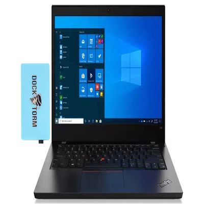 Lenovo ThinkPad L14 14.0" 60Hz FHD IPS Home & Business Laptop (Intel i5-1135G7 4-Core, 16GB RAM, 256GB PCIe SSD, Intel Iris Xe, Backlit KB, WiFi 6, Bluetooth 5.2, Win 11 Pro) with Hub