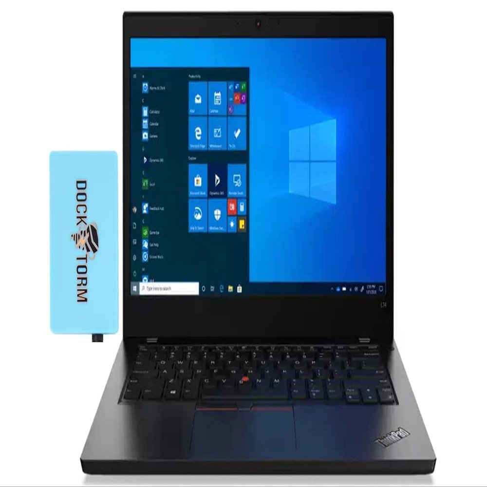 Lenovo ThinkPad L14 14.0" 60Hz FHD IPS Home & Business Laptop (Intel i5-1135G7 4-Core, 16GB RAM, 256GB PCIe SSD, Intel Iris Xe, Backlit KB, WiFi 6, Bluetooth 5.2, Win 11 Pro) with Hub