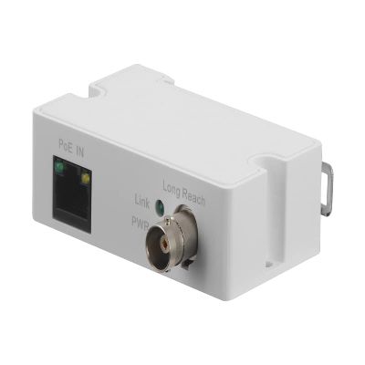 Lorex Coaxial to Ethernet Converter for PoE Cameras (Receiver) with Extended Range Support and Outdoor Compatibility