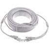 5M/10M/15M/20M/30M Optional Gray CAT5/CAT-5e Ethernet Cable RJ45 + DC Power CCTV Network LAN Cable for System IP Cameras (Size : 50m) view 1