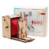 Jollylook Pinhole Instant Film Camera Building Set - 3D Wooden Puzzle for Adults - Retro Vintage Steampunk Mechanical Wood Model to Build - Compatible with Instax Mini Film (Not Included) view 1