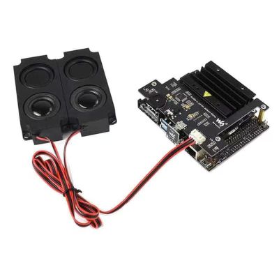 MOOKEENONE Audio Card+ 8 5W Speaker+USB Adapter + Screws for NVIDIA Jetson Nano Developer