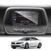 LUWU 2022 2023 Chevorlet Camaro Screen Protector 2022 Camaro Navigation Display Protective Film Tempered Glass 2022 Camaro Center Control Touchscreen Protector 9H Anti-Scratch Protector Foils 2023 Camaro Accessories (7 Inch) view 1