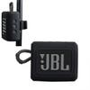 Hermitshell Hard Travel Case for JBL Go 3 / Go 4 Portable Bluetooth Speaker (Coal, Silicone Case) view 1