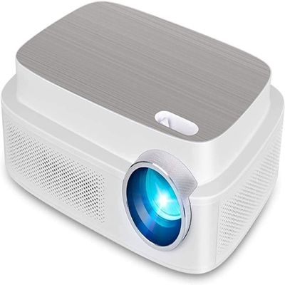 TOEWOE Mini Projector, 1080P Portable Video Projector, Outdoor Movie Projector, Home Movie Projector, Compatible with HDMI, VGA, USB, AV, Laptop