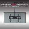Winado TV Ceiling Mount Bracket, Adjustable Tilt TV Mount Stand for 32-70 Inch Flat Screen, TVs Low Profile, Max VESA 600x400mm, Holds up to 110lbs, Tilt Range 5-15 view 4