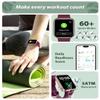 Tensky Smart Watch for Men Women(Call Receive/Dial), Alexa Built-in, 1.7" Touch Screen Fitness Tracker with Heart Rate Sleep Tracking, 60 Sports Modes, 5ATM Waterproof Smartwatch for Android iPhone view 4