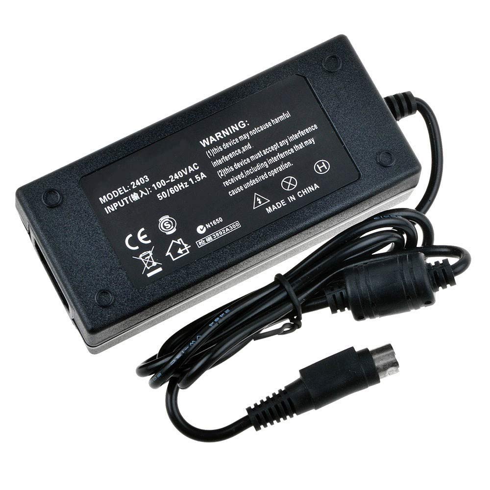J-ZMQER 5-PiAC/DC Adapter Compatible with Magicspin I/O Magic P/N: I522452EU I/OMagic P/N: 1522452EU Model Number: BCE 5224UI USB CD CD-R/RW Recordable Rewritable Drive 52x24x52x 12V 5V