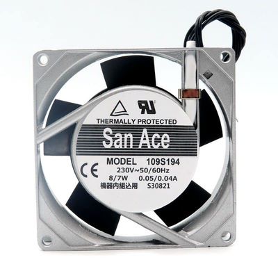 109S194 AC230V 0.05/0.04A 8/7W 9225 92mm 2-Wire Cooling Fan Cooling Fan