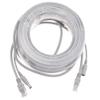 5M/10M/15M/20M/30M Optional Gray CAT5/CAT-5e Ethernet Cable RJ45 + DC Power CCTV Network LAN Cable for System IP Cameras (Size : 20m) view 4