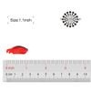 ToughAsNails Red Replacement Nose Pads Pieces for Oakley Jawbone|Racing Jacket|Split Jacket OO9099 Sunglasses view 3