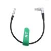 HangTon Power Cable for DJI Monitor Video Transmitter Ronin 4D Camera 2 Pin to Rotate Right Angle 6 Pin 50cm view 1