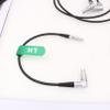 HangTon Power Cable for DJI Monitor Video Transmitter Ronin 4D Camera 2 Pin to Rotate Right Angle 6 Pin 50cm view 2