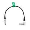 HangTon Power Cable for DJI Monitor Video Transmitter Ronin 4D Camera 2 Pin to Rotate Right Angle 6 Pin 50cm view 4