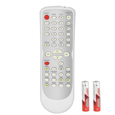 NB177UD NB177 Remote Control Compatible with Emerson Sylvania GFM DVD VCR CD Player with Video Cassette Recorder DVC840F DVC840G DVC841G DVC860F SRDD495 EDVC860F MJ840G Replacement with Batteries