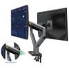 NB North Bayou Dual Monitor Arm Ultra Wide Full Motion Swivel Monitor Mount for 22''-32'' Monitors Load Capacity from 4.4 to 26.4lbs for Each Arm Height Adjustable Monitor Stand G35 view 4