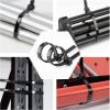 ZQDL 16 Inch Black Large Zip Ties Heavy Duty 60 PCS, 200 LBS Ultra Strong Plastic Wire Ties, Large Cable Ties Extra Long Tie Wraps, Indoor and Outdoor UV Resistant view 4