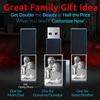 ArtPix 3D Crystal Photo 16GB USB Flash Drive, Custom Valentine's Day Gifts, Rectangle view 2