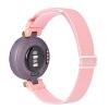 C2D JOY Stretchy Loop Strap Compatible with Garmin Lily Watch Band Adjustable Elastic Nylon Wristband-Pink,Medium view 1