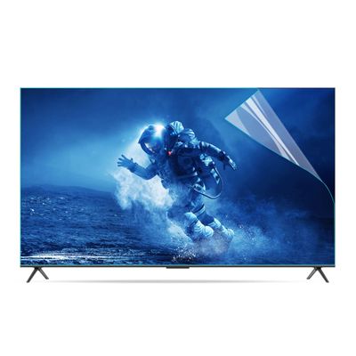 JQZWXX 43" 50" 55" 58" 65" 75" Anti-Glare TV Film Anti-Blue Light TV Screen Protector, Frosted Surface Dustproof Filter Film, Protection Eyes, for Sharp, Sony, Samsung, Hisense Etc / 55in 1221x689mm