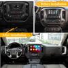 ZWNAV 13.3 inch Android 10 Car Radio for Chevrolet Chevy Silverado GMC Sierra 2014-2019 Stereo Replacement Android Auto Touch Screen GPS Navigation Head Unit Multimedia Video Player Carplay view 2