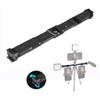 FEICHAO 360 Rotatable Extension Bracket Cold Shoe Mount Adapter 1/4 3/8 Locating Holes Non Slip for SLR Camera Phone Lights Recorder view 1