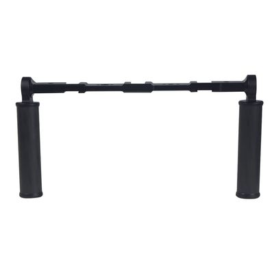 FEICHAO 360 Dual Handheld Grip Holder Gimbal Handle Stabilizer Rig 1/4 3/8 Positioning Hole Compatible with GoPro11 Insta360 DSLR Camera (Handheld Holder)