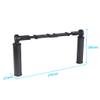 FEICHAO 360 Dual Handheld Grip Holder Gimbal Handle Stabilizer Rig 1/4 3/8 Positioning Hole Compatible with GoPro11 Insta360 DSLR Camera (Handheld Holder) view 2