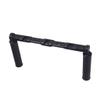 FEICHAO 360 Dual Handheld Grip Holder Gimbal Handle Stabilizer Rig 1/4 3/8 Positioning Hole Compatible with GoPro11 Insta360 DSLR Camera (Handheld Holder) view 4