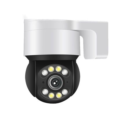 Camera for Home Surveillance,5MP POE PTZ Surveillance Camera Outdoor Full Color Night Vision Ai Human Detection Waterperoof Security IP Camera,Add 32g