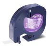 USUPERINK Compatible for Dymo LetraTag Refills 16952 12267 16951 12268 S0721530 Clear Plastic Label Tape 1/2'' 12mm x 4m for Letra Tag LT100H LT100T QX50 Label Maker Black on Clear Tape view 1