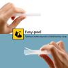 USUPERINK Compatible for Dymo LetraTag Refills 16952 12267 16951 12268 S0721530 Clear Plastic Label Tape 1/2'' 12mm x 4m for Letra Tag LT100H LT100T QX50 Label Maker Black on Clear Tape view 2