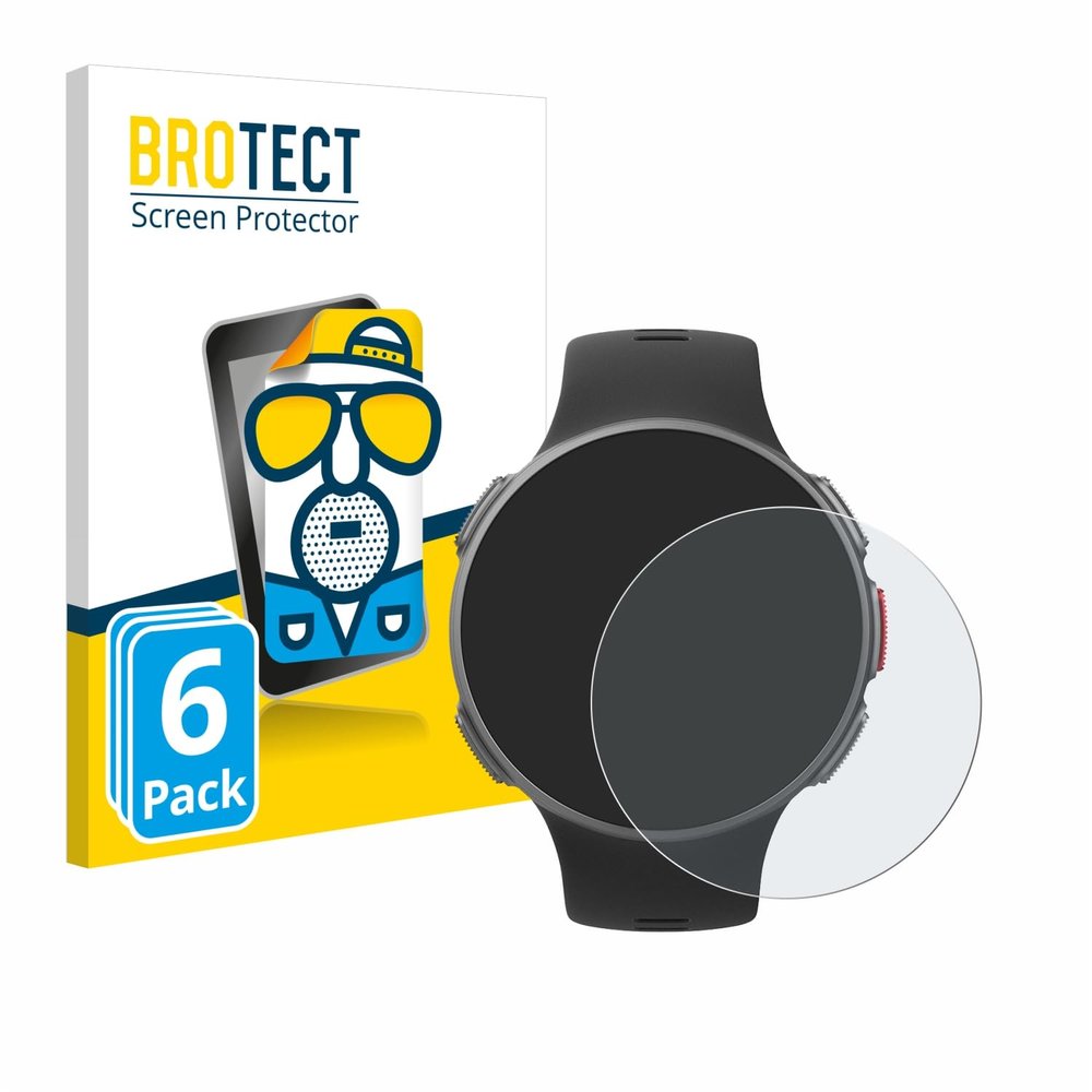 brotect Screen Protection Film 6-Pack Compatible with Polar Vantage V/V Titan Anti Glare Screen Protector [Matte, Scratch Proof]
