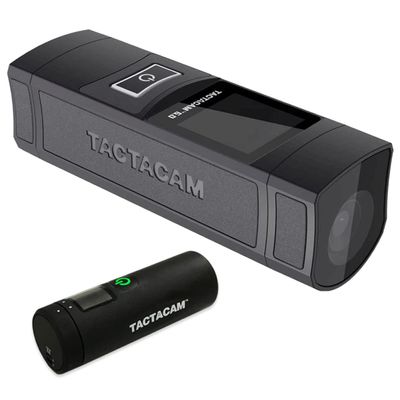 Tactacam 6.0 Action Camera, 4k 60 FPS, 8X Zoom, Waterproof, Integrated Image Stabilization, One Touch Operation (6.0) (Tactacam Remote)