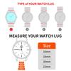 GEZHUCAO Smartwatch Bands (20MM, BLACK) view 4