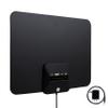 GE Ultra Edge Amplified HD Digital TV Antenna, Long Range Smart TV Antenna, Supports 4K 1080P HD Smart TV VHF UHF, Amplifier Signal Booster with Signal Finder, 10ft Coax HDTV Cable/AC Adapter, 58403 view 1