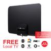 GE Ultra Edge Amplified HD Digital TV Antenna, Long Range Smart TV Antenna, Supports 4K 1080P HD Smart TV VHF UHF, Amplifier Signal Booster with Signal Finder, 10ft Coax HDTV Cable/AC Adapter, 58403 view 4