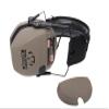 Walker's Razor Slim Electronic Hearing Protection Muffs and Shooting Glasses Combo FDE 23dB Protection with HD Speakers view 4