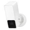 Eve Outdoor Cam (White Edition)  Secure floodlight Camera, (HomeKit Secure Video), 1080p, Night Vision, Wi-Fi (2.4 GHz), Motion Sensor, Two-Way Communication, Flexible & Easy Installation view 1