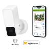 Eve Outdoor Cam (White Edition)  Secure floodlight Camera, (HomeKit Secure Video), 1080p, Night Vision, Wi-Fi (2.4 GHz), Motion Sensor, Two-Way Communication, Flexible & Easy Installation view 2