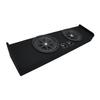 KICKER 43C124-N Compatible with Ford F-150 Super Crew Truck 2009-2015 Comp C12 Dual 12" Sub Box Enclosure - Final 2 Ohm view 1