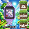 Minecraft Kids Smartwatch with 10 Watch Faces, Selfie and Video Camera, Step Counter, Voice Recorder, Fun Games, Timer, Stopwatch, Alarm, Calculator, and Wallpapers  Fits Wrists 5.5"-8.0" view 3