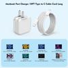 10FT Mac Book Air Mac Book Charger Fast Charging, 2Pack 30W USB C Charging Phone Laptop Charger 10Foot Extra Long USB C Cable for MacBook Pro 16/15/14/13 Inch,MacBook Air 13 Inch/iPad Pro/iPhone 15 view 2
