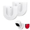 2 Pack Wall Mount for Blink Mini Indoor Camera,Strong Adhesive Camera Mount Base for Blink Mini Indoor Camera,Two Ways Easy Installation, No Drilling or Screw Secured Fixed view 1