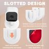 2 Pack Wall Mount for Blink Mini Indoor Camera,Strong Adhesive Camera Mount Base for Blink Mini Indoor Camera,Two Ways Easy Installation, No Drilling or Screw Secured Fixed view 2